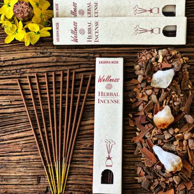 Krishna Musk Herbal Incense x 1 Pack (10gm) 